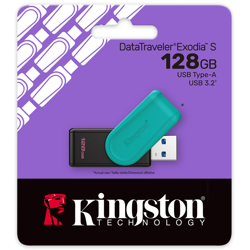 Pendrive Kingston 128gb Dtxs Negro Verde